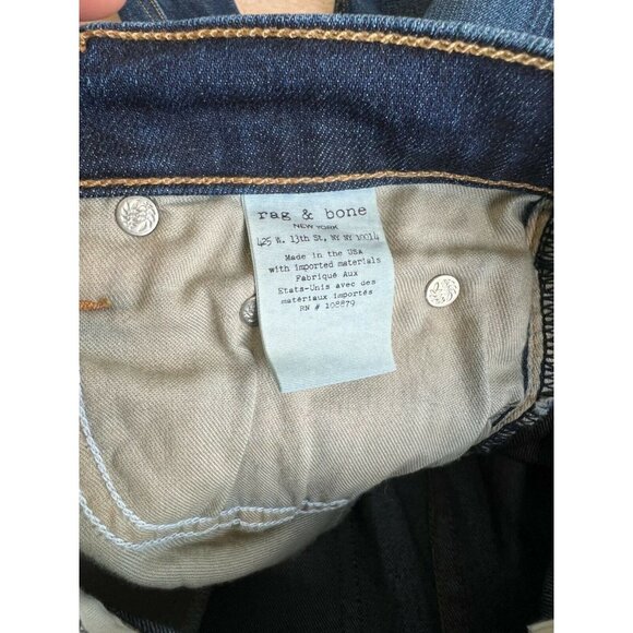rag & bone high rise skinny jeans size 24‎ - Picture 7 of 9